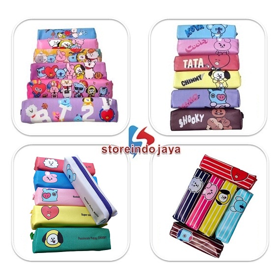 

KOTAK PENSIL MOTIF BTS BT21 LUCU UNIK TEMPAT ALAT TULIS MURAH