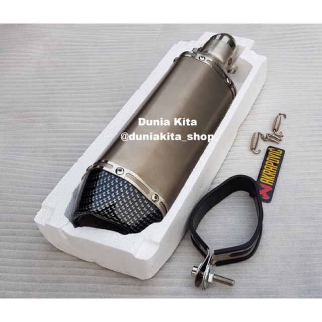 Knalpot Akrapovic Import Original ADV 150 Nmax Aerox Lexi PCX