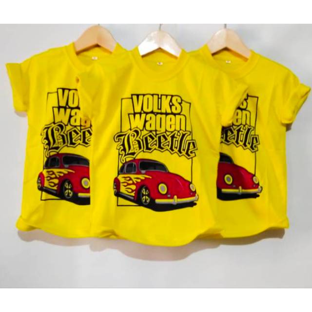  kaos  distro anak  warna  kuning  Shopee Indonesia