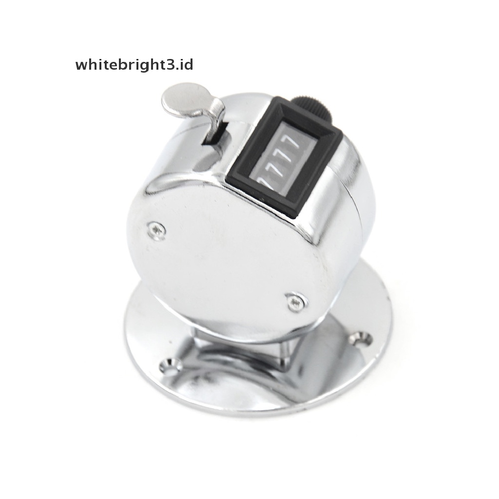 (whitebright3.id) Tally Counter / Alat Hitung Manual 4 Digit