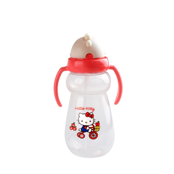 Lusty Bunny Hello Kitty Straw Sipper Cup 250ml (HKT-DG101)