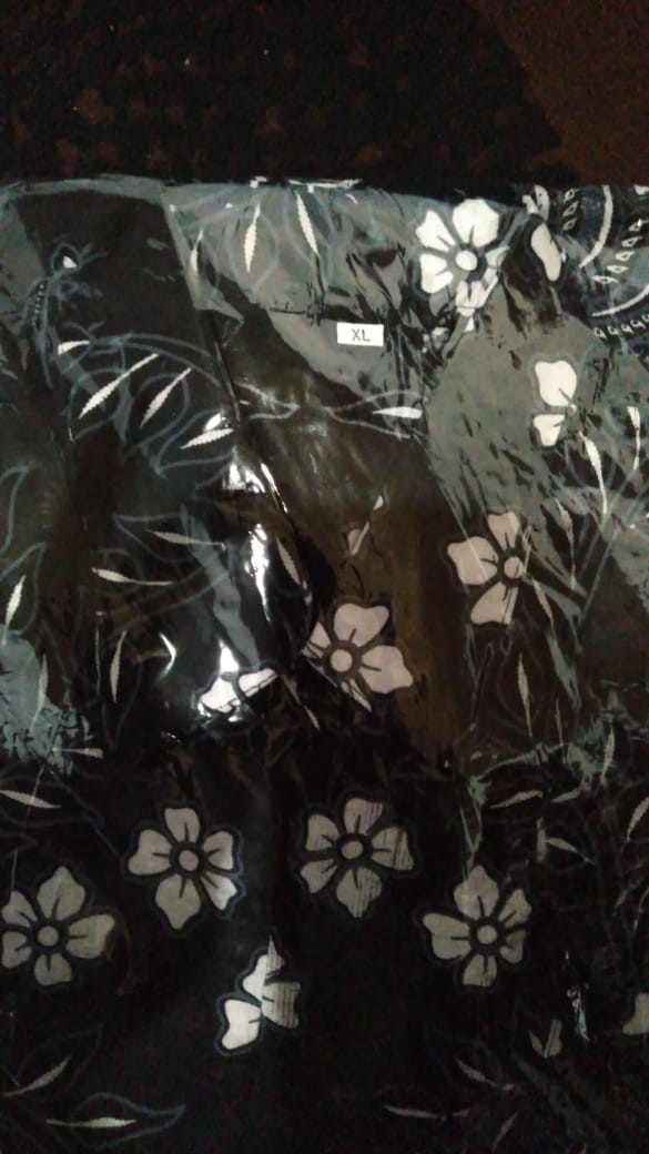 Kemeja Batik Lengan Pendek Manggarabu Batik Full Print Dewasa M L Xl Xxl