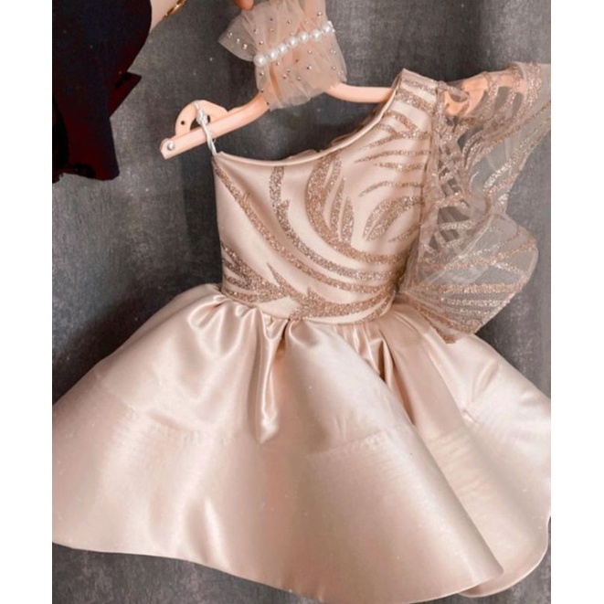 DRESS ANAK PEREMPUAN GAUN PESTA ULANG TAHUN BAYI PEREMPUAN TUTU DRESS ANAK PEREMPUAN TUTU ROK TILE A