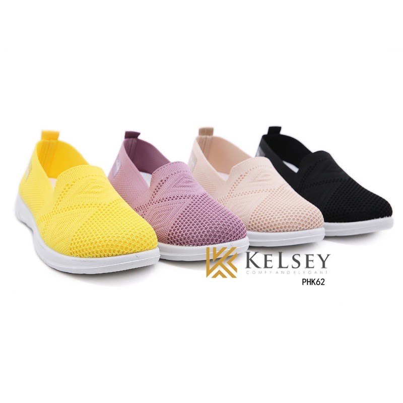 Kelsey Sepatu Slip On Wanita PHK62 Sepatu Flat Shoes Wanita