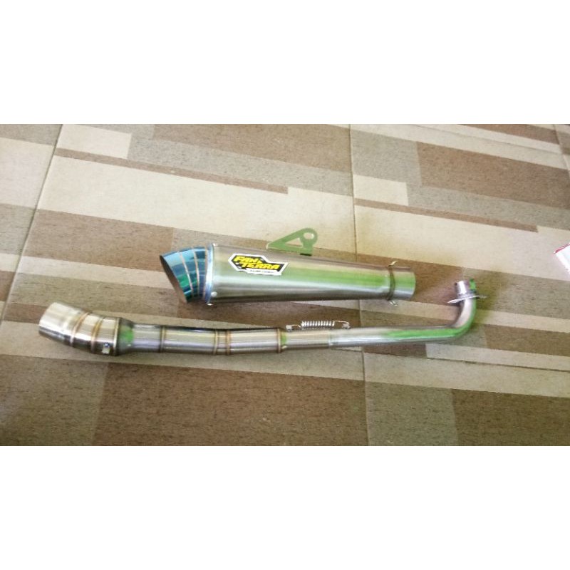 KNALPOT FANTERA CORONG BLU PNP JUPITER SUPRA VEGA Karisma legenda revo