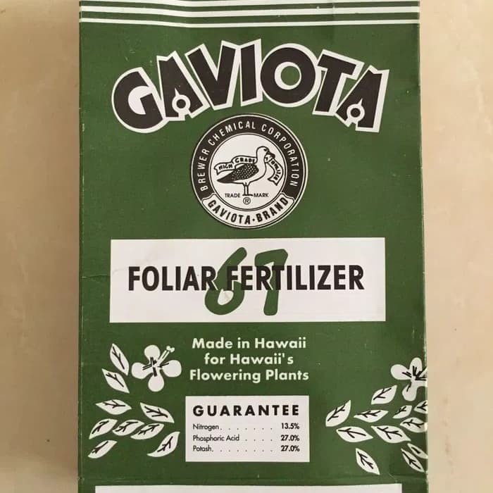 Pupuk Gaviota 67 Pupuk Anggrek 100 gram