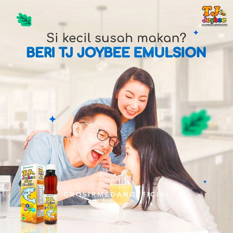 MADU TJ JOYBEE GROW EMULSION - MADU SUPLEMEN VITAMIN ANAK