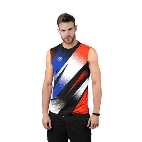 KAOS SINGLET PRIA/KAOS GYM/KAOS RUNNING/KAOS TANPA LENGAN/LEKBONG PRIA