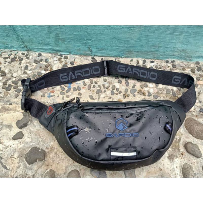 WAISTBAG GARDIO STRIP WATERPROOF TAS SELEMPANG GARDIO WAISTBAG ANTI AIR TERMURAH TAS SLEMPANG MURAH