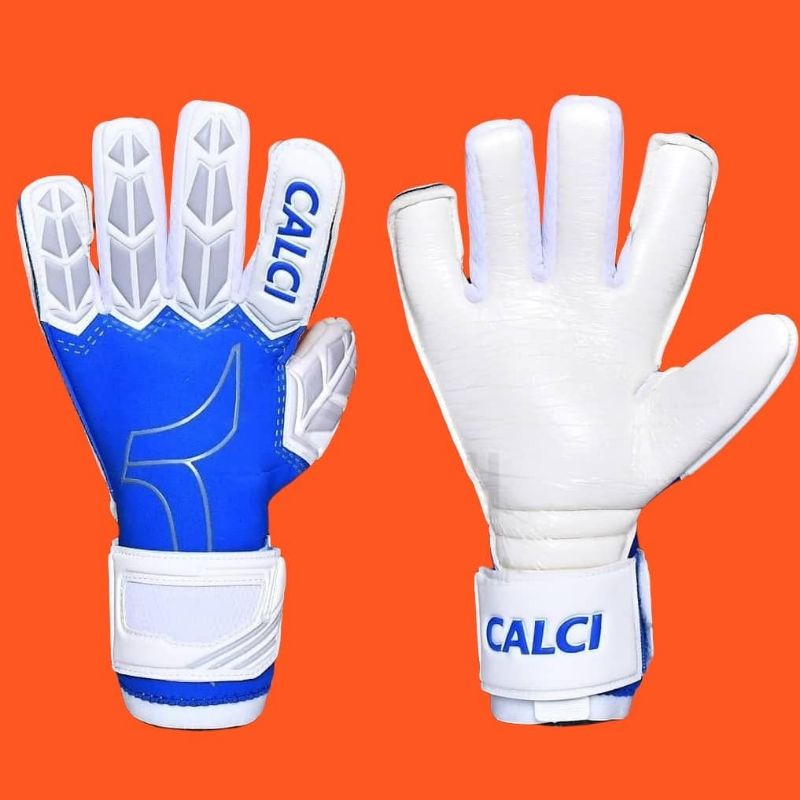 SARUNG TANGAN KIPER ORIGINAL CALCI SENTINEL BIRU NEW