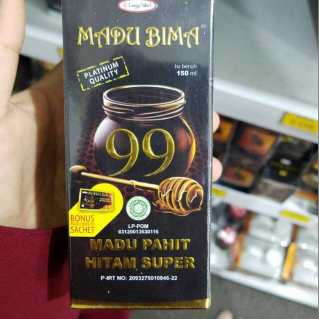 

MADU BIMA 99 madu pahit hitam super Platinum Quality