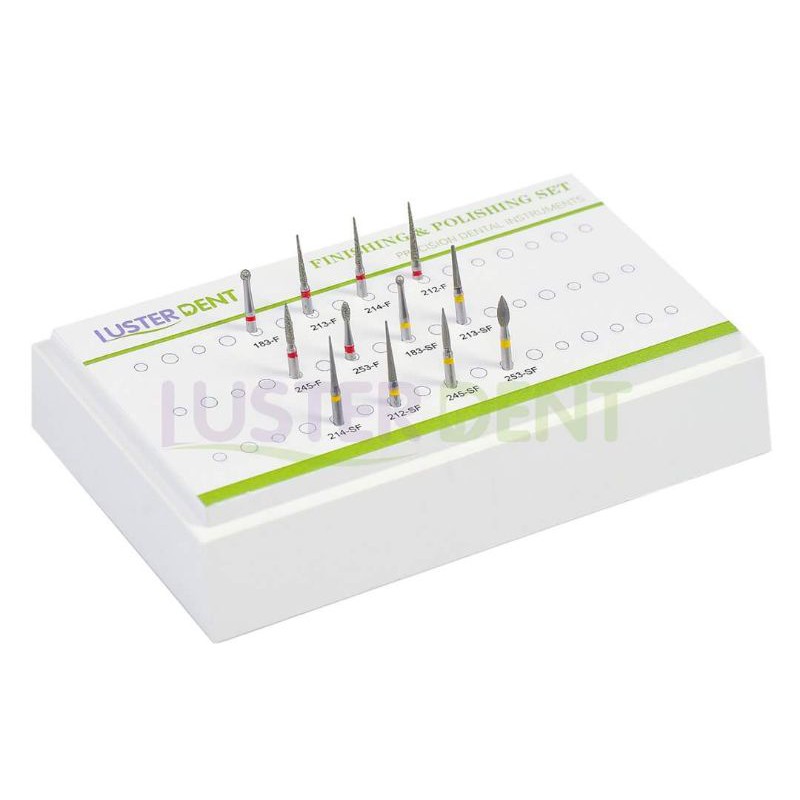 BUR DIAMOND FINISHING & POLISHING KIT / DENTAL DIAMOND BUR / BUR FINISHING / BUR HIGH SPEED