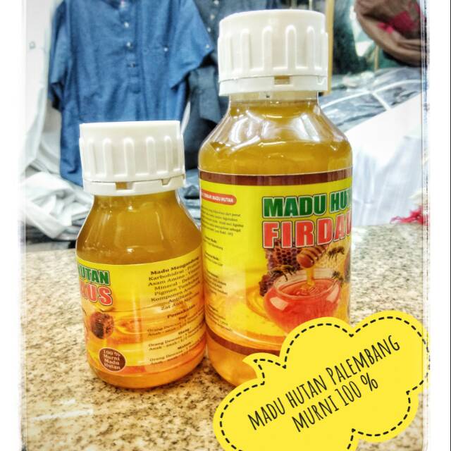 

Madu hutan palembang 100 % murni