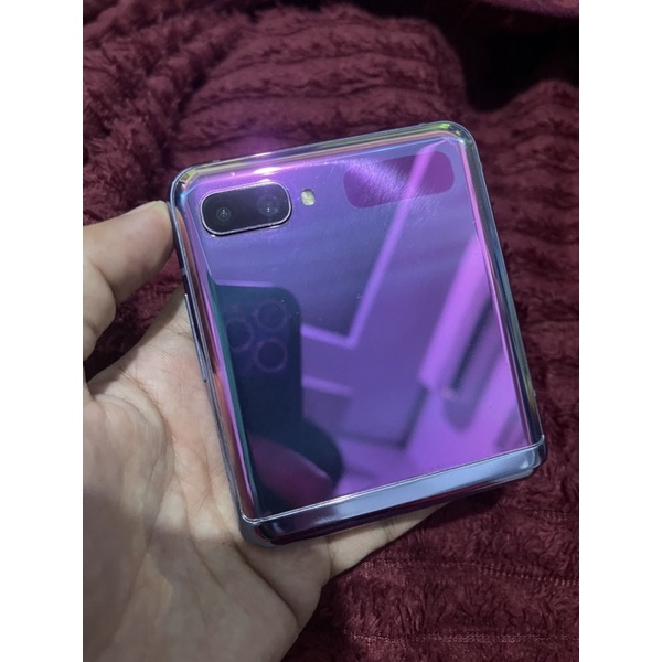 Samsung Galaxy Z Flip - SEIN resmi - 8/256GB || hp & charge only  || Second Hand Murah