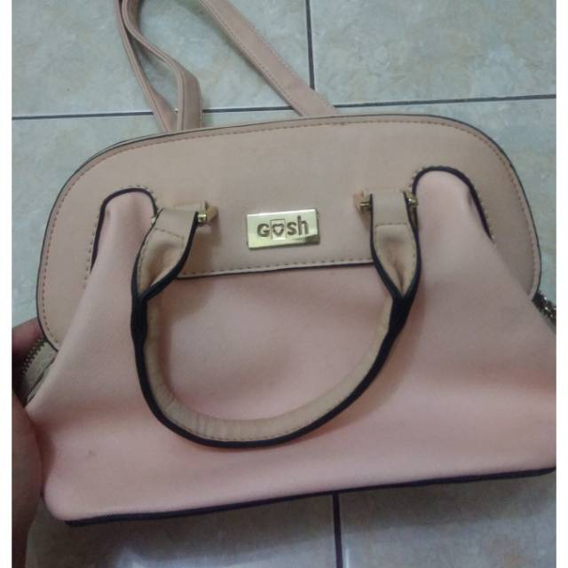 Preloved tas gosh ORI pink