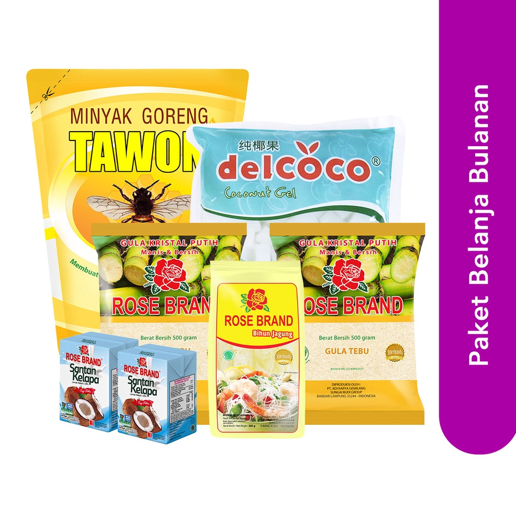 

Rose Brand - Paket Belanja Bulanan