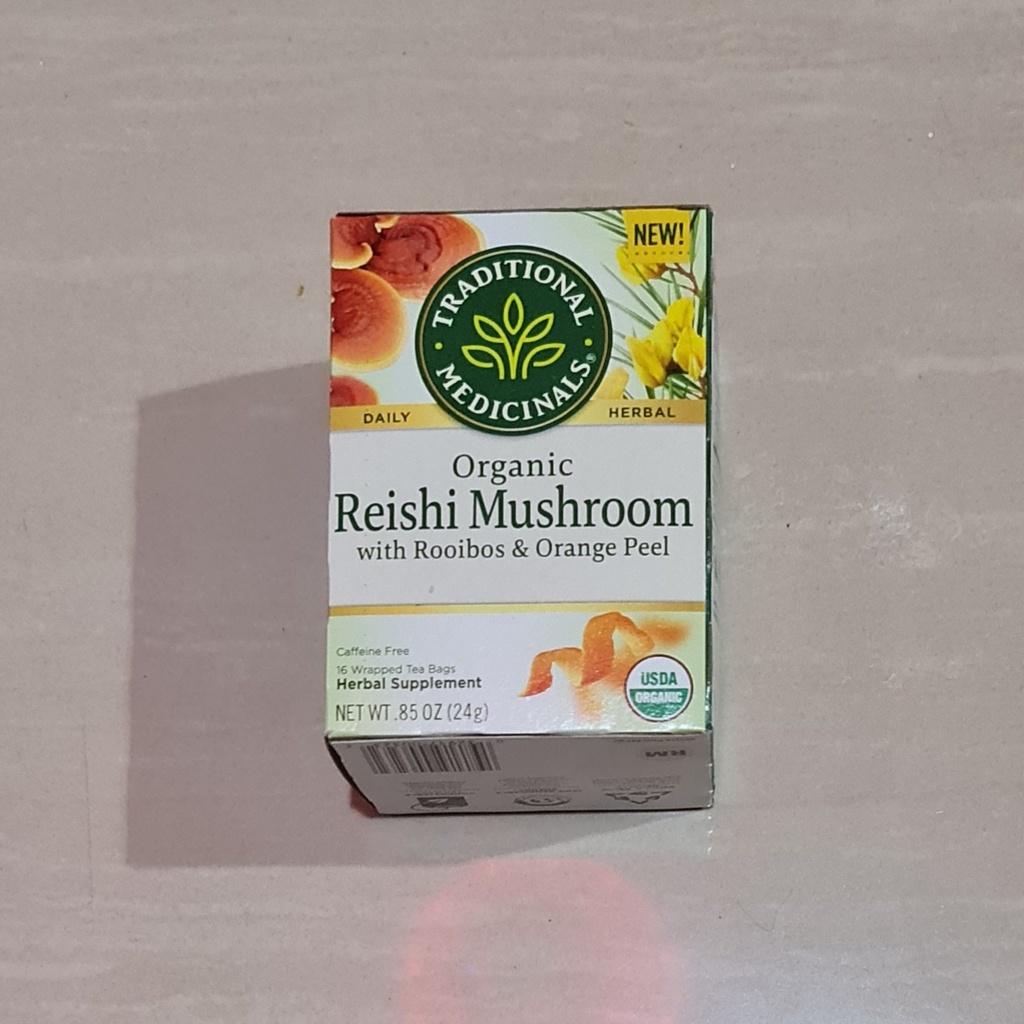Traditional Medicinals Organic Reishi Mushroom 16 x 1.5 Gram