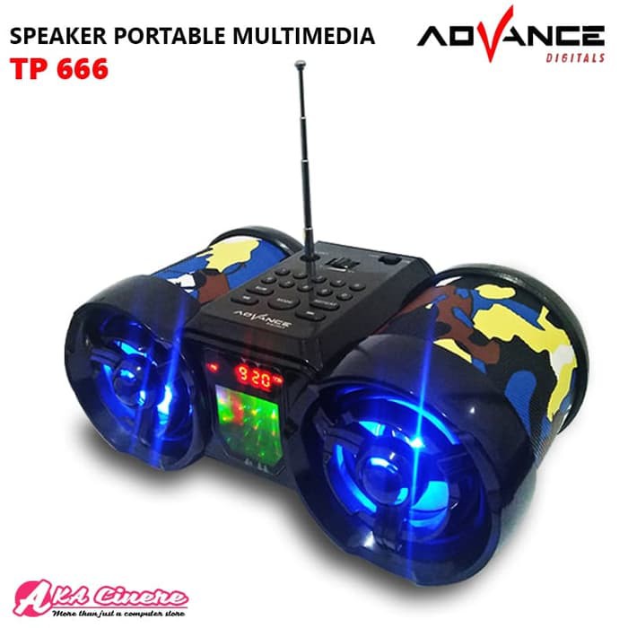 Advance TP 666BT Speaker Portable Multimedia