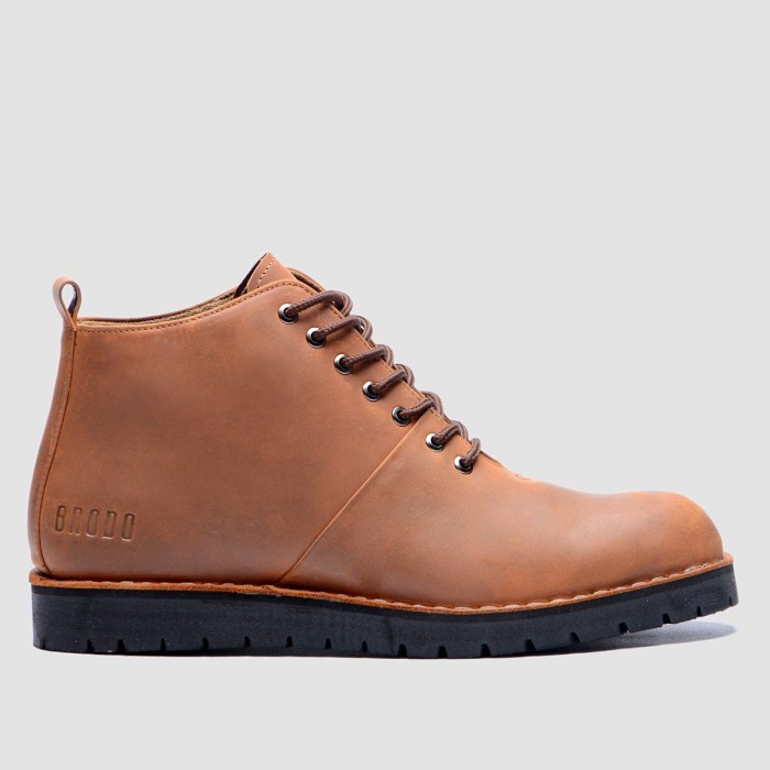 Brodo - Sepatu Pria Signore Boots E+ Vintage Brown Bs Mfi.Store