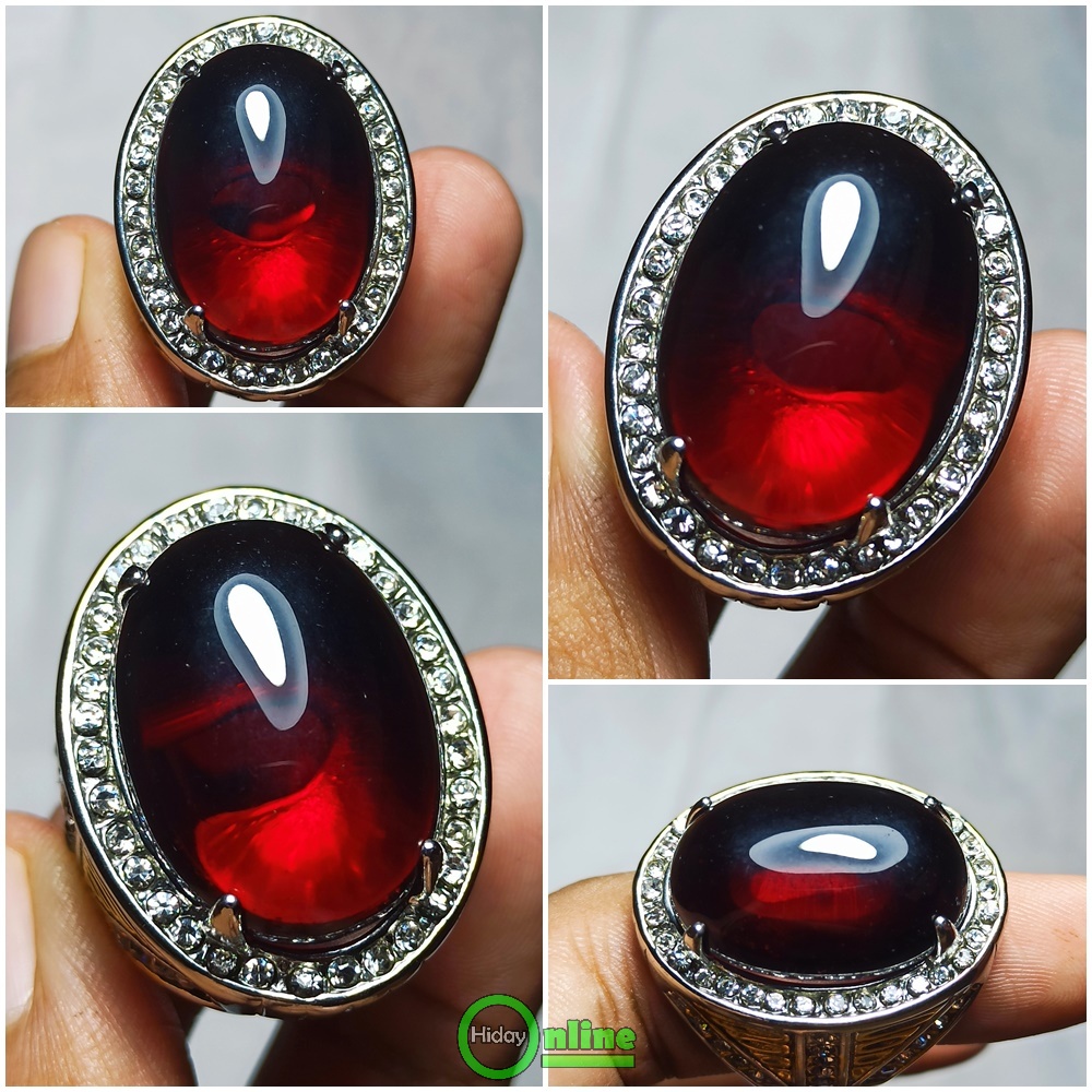 CINCIN BATU MERAH SIAM CINA JUMBO