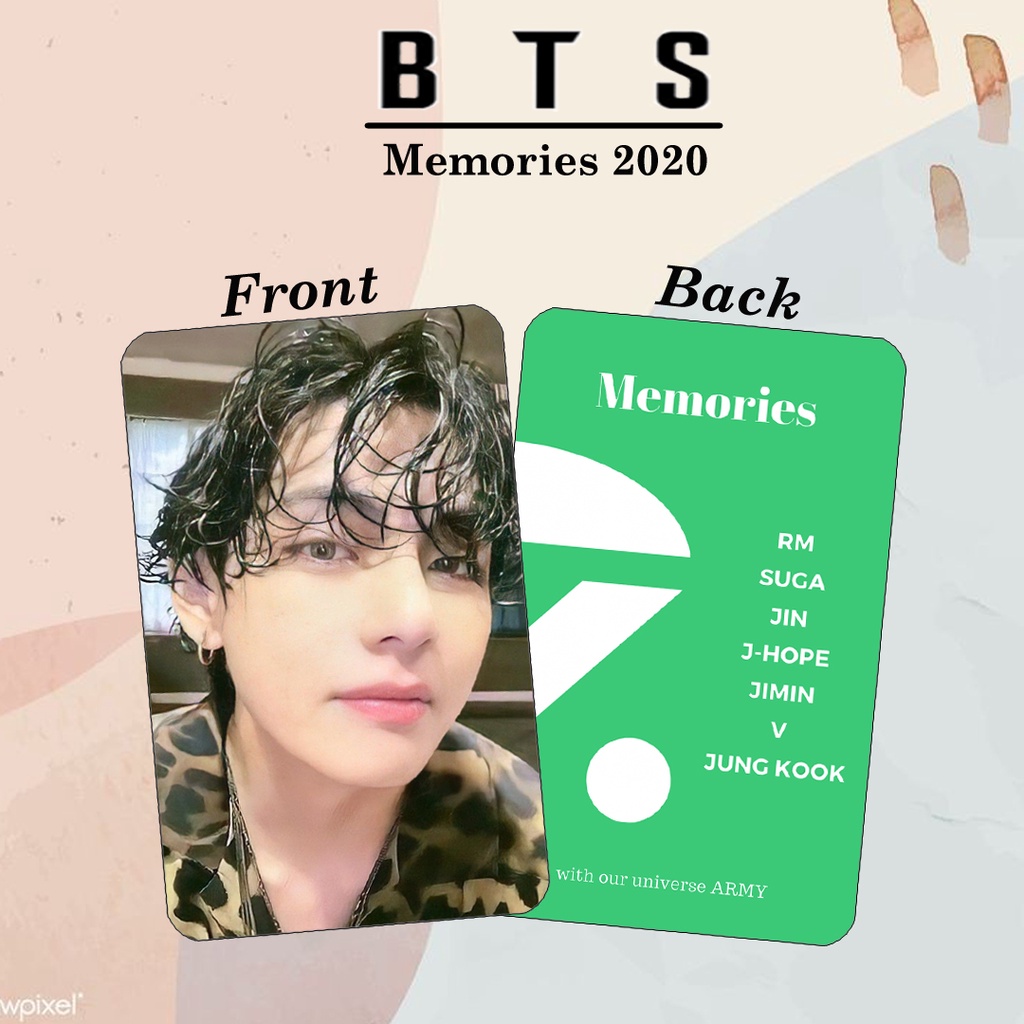PHOTOCARD BTS MEMORIES 2021 (UNOFFICIAL)
