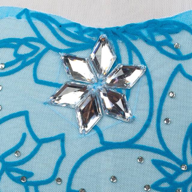 PREMIUM FROZEN ICE BLUE / DRESS PRINCESS ELSA IMPORT BLUE BAGUS / GAUN PESTA ANAK PEREMPUAN