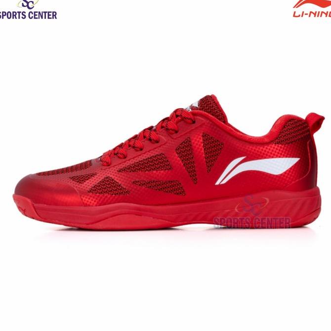 NEW  Sepatu Badminton Lining Ultra Fly AYTR060 / AYTR 060 Red HEMAT