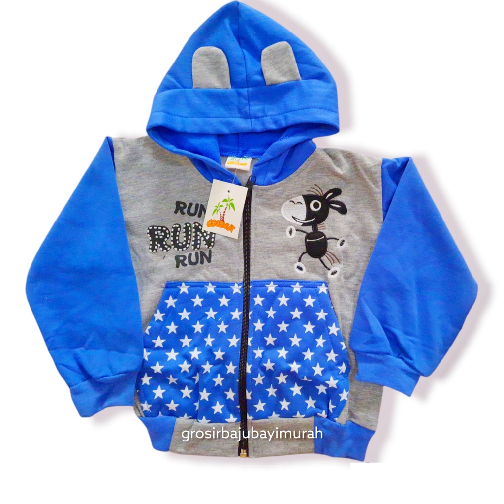 jaket anak 2th COCONUT RUN