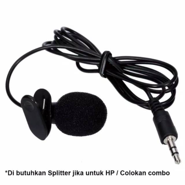 Promo Mic External Laptop Handphone Komputer  Microphone Berkualitas