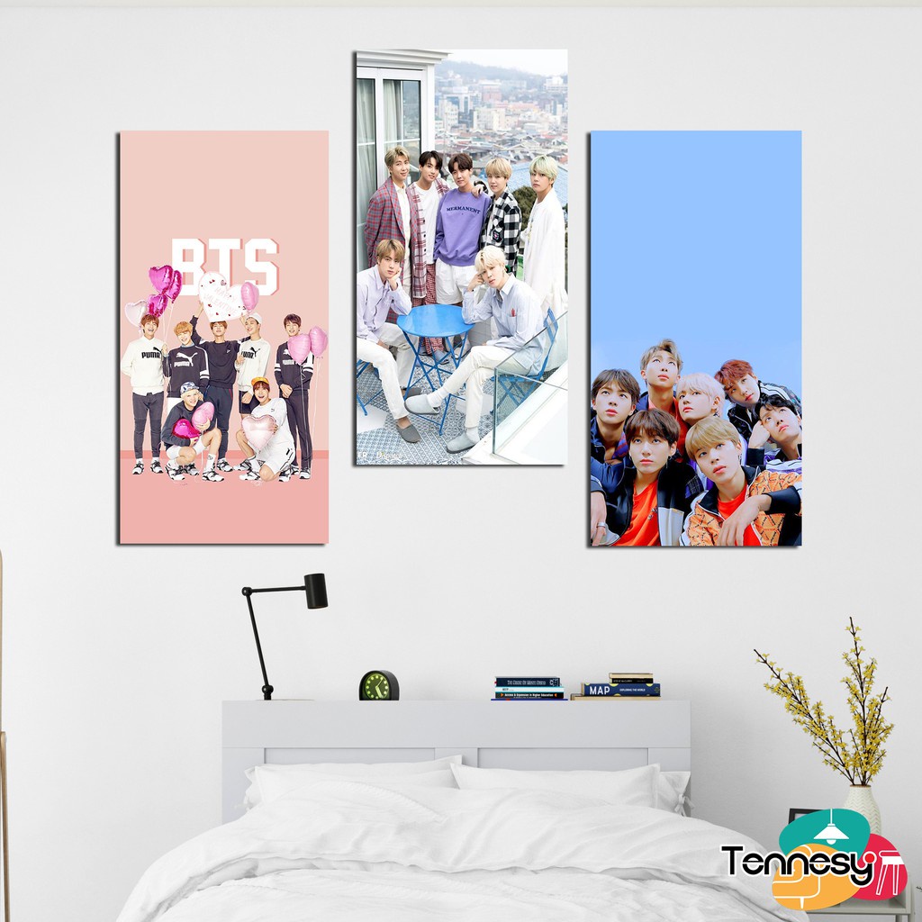 HIASAN DINDING BTS KPOP KOREA 10x20CM WALL DECOR PAJANGAN POSTER DEKORASI RUMAH KAMAR TIDUR