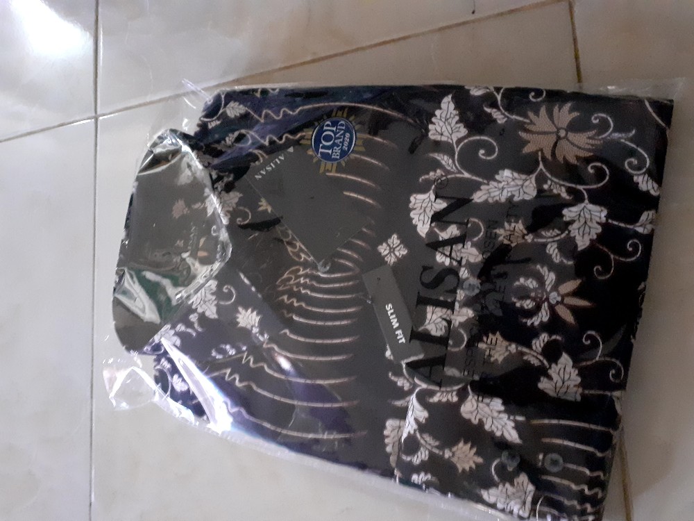 Kemeja Batik Pria Lengan Panjang Slim Fit Batik Pria Lengan Panjang Modern