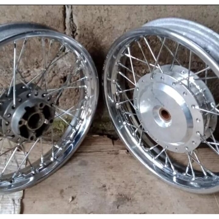 Velg Pelk Depan Belakang Standar Jari-Jari Motor Honda Beat Karbu / Beat Fi / Beat Street /Beat Esp