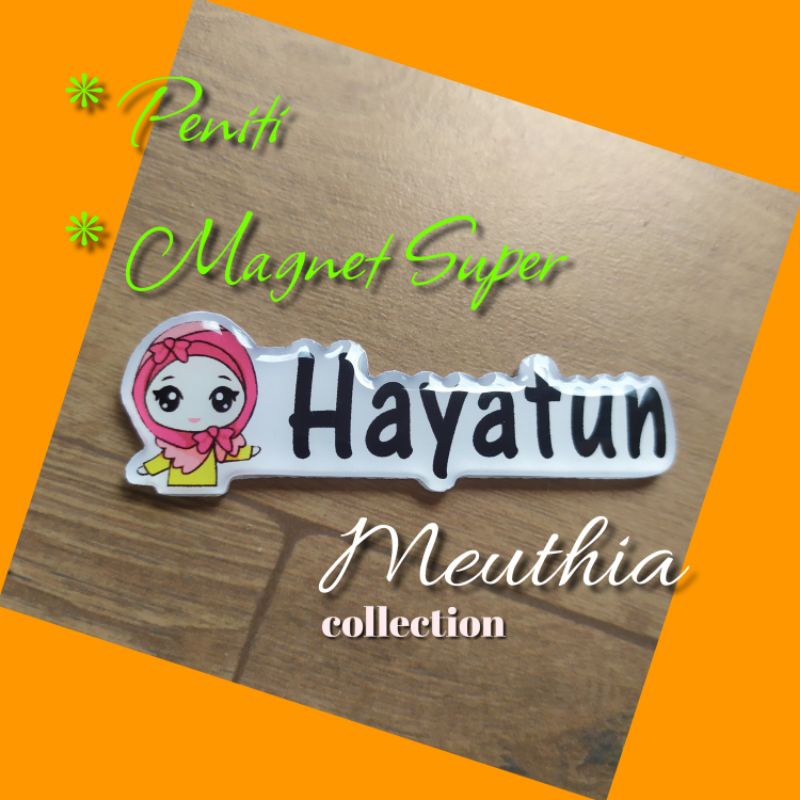 

Nametag Unik Lucu