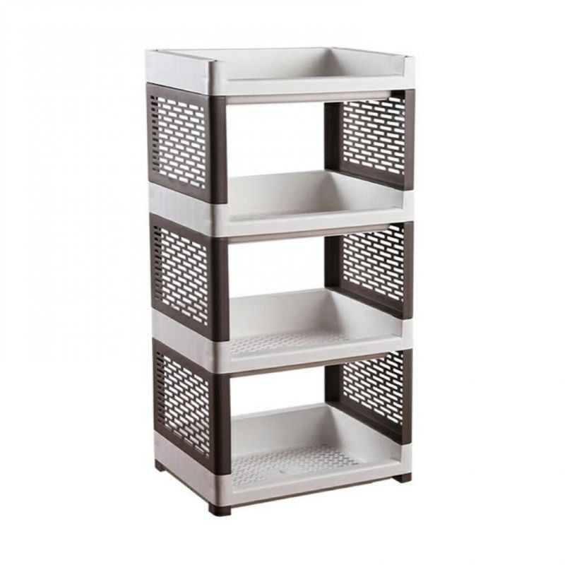 rak fawsline 4 susun / rak fawsline plastik serbaguna