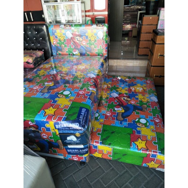 springbad merek bearland olympic 2 in 1 (ukuran 120x200 atas dan 120x200 bawah)(gratis ongkir)