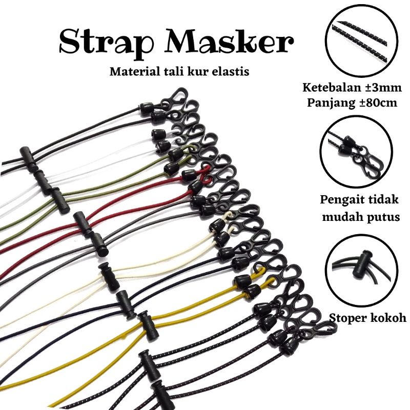 KONEKTOR/STRAP MASKER 2 IN 1