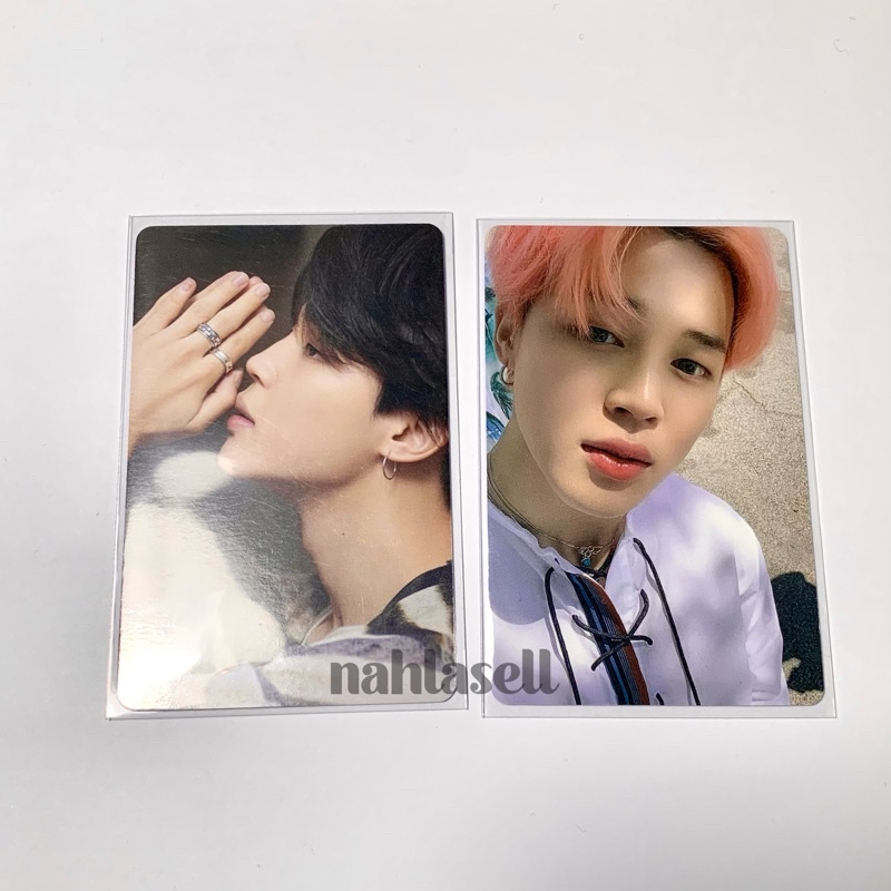 PC JIMIN DICON 101 NO.5 (RAMBUT MERAH /PINK SELCA) BUNDLE PHOTOCARD BTS
