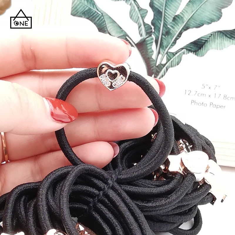 1PC Ikat Rambut COD Karet Wanita Korea Karakter Kuncir Rambut Gelang A one