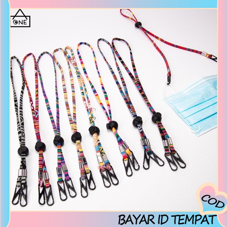 【Ready Stock】Masker Wajah Lanyard Masker Tali Gantung Topeng Pemegang Adjustable A one