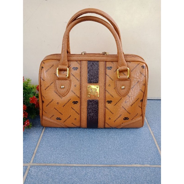 PIERRE CARDIN ORIGINAL SPEEDY BAG,  HANDBAG SPEEDY,  TAS SPEEDY KULIT,  PRELOVED PIERRE CARDIN,  ALA