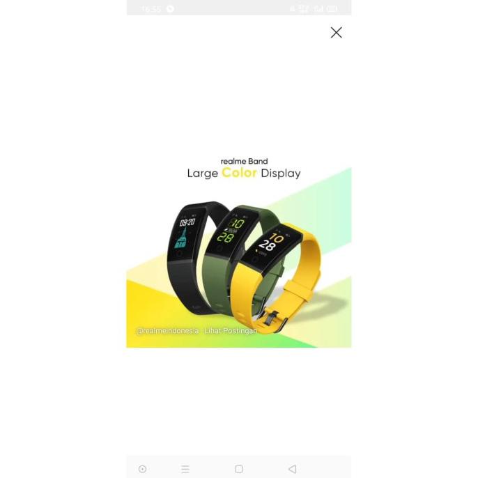 Realme Band Jam Tangan Realme Original - Hijau