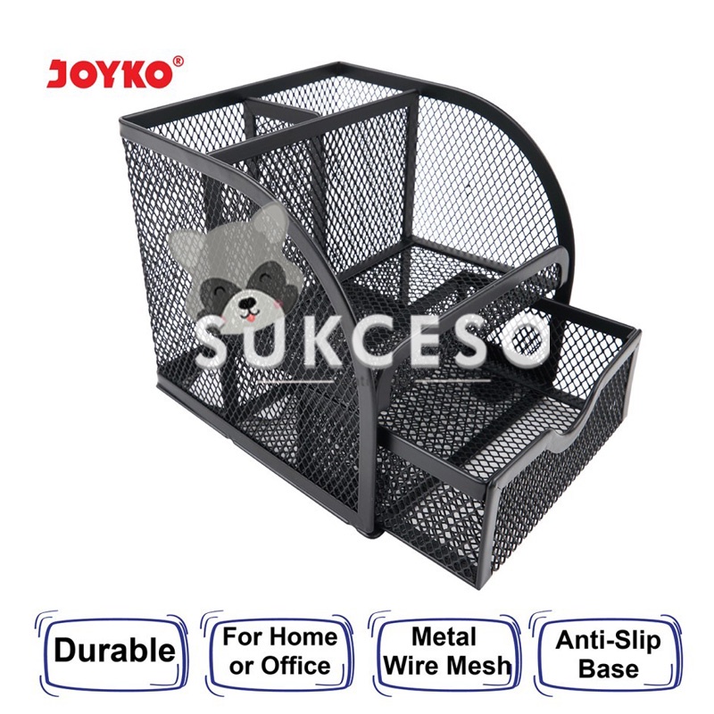 

Joyko Desk Set DS-18 / Tempat Alat Tulis Meja Bahan Besi Murah