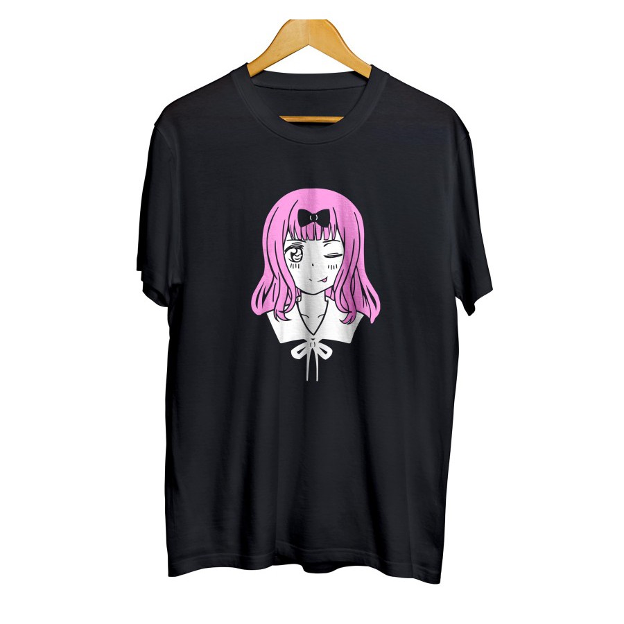 OIRRASTORE - Kaos distro anime CHIKA FUJIWARA - KAGUYA SAMA