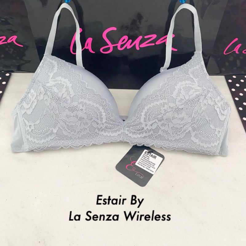 BIG SALE Estair By La Senza Wireless Bra Ada Busa Tipis 36C ( Tanpa Kawat )