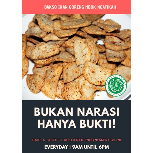 

Bakso Ikan Goreng Basreng