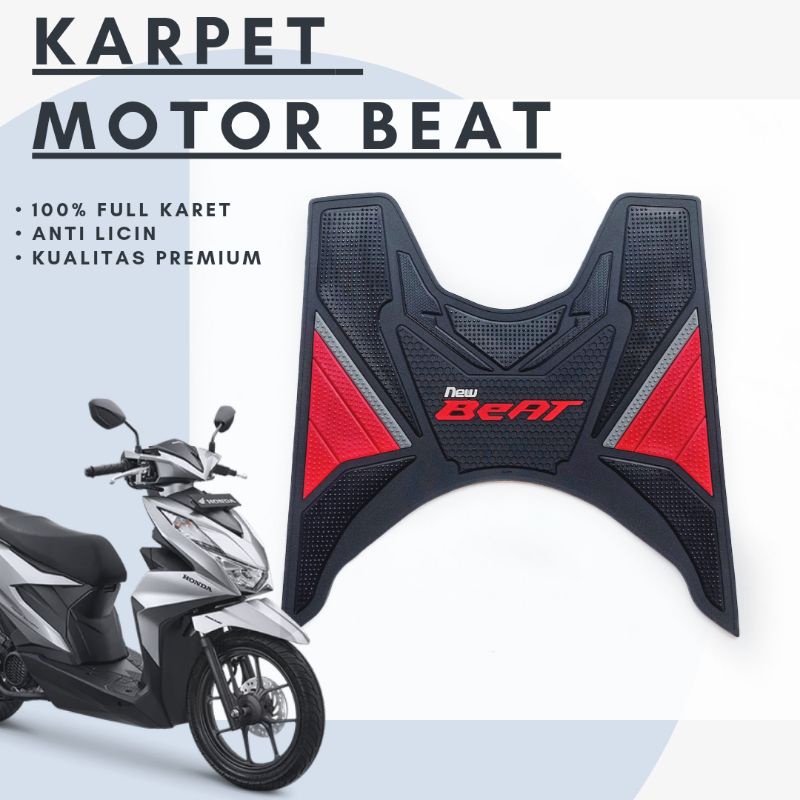 Karpet Beat - Alas Kaki Beat - Alas Motor Beat - Keset Motor Beat - Pijakan Kaki Motor Beat