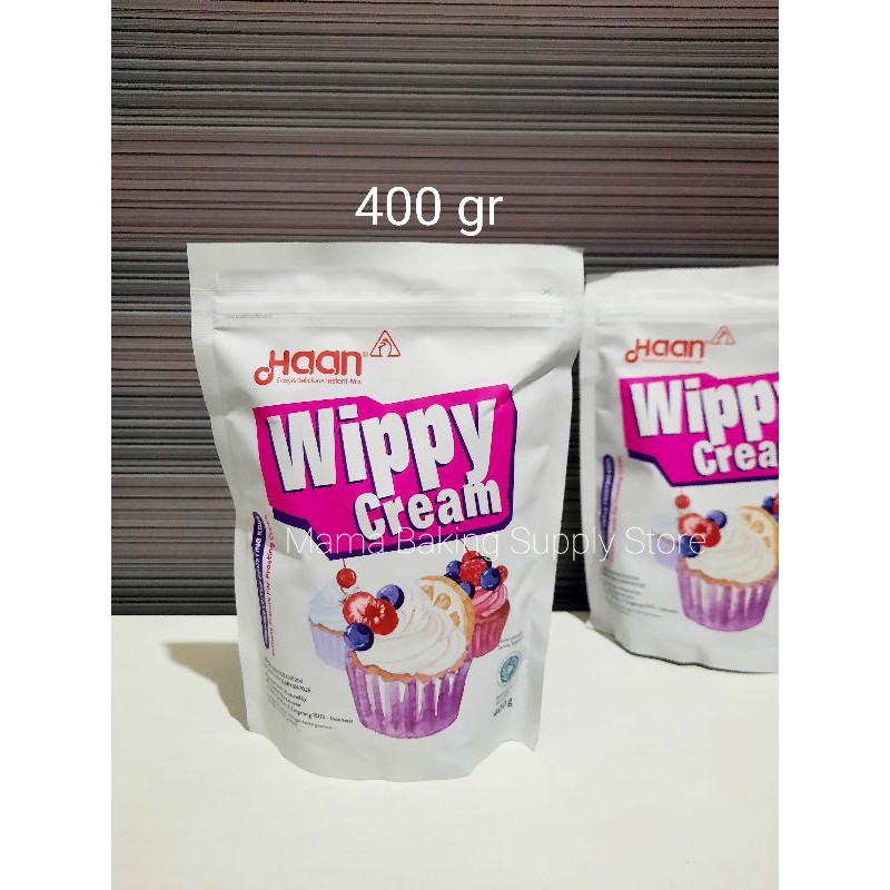 

HAAN Wippy Cream 400 gr HAAN Whippy Cream 400 gr