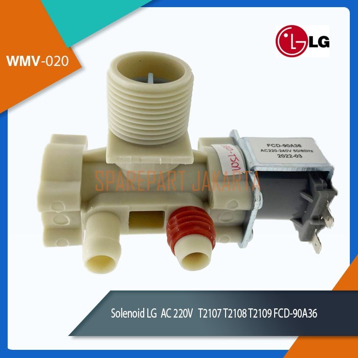 selenoid inlet mesin cuci LG AC220V WSL-020