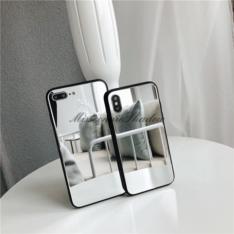 Casing Mirror Case oppo A53 2020 A9 A5 2020 F5 F1s A83 A33 2020 A12 A37 A71 F7 A11K F9 F9pro A5s A3s F3 F11 Vivo Y91 V11 Y53