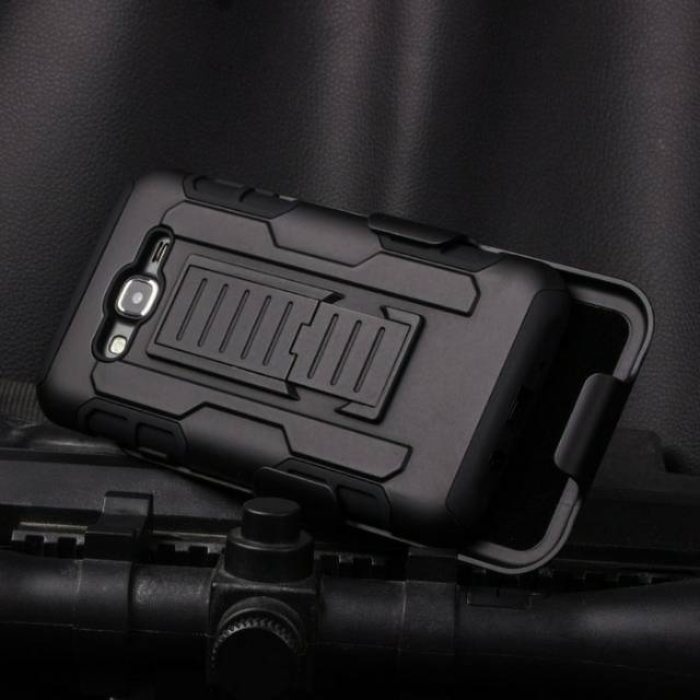 GALAXY J710 FUTURE ARMOR WITH HOLSTER CHIP BELT CASE